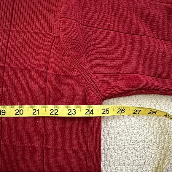 Vintage Knit Quilt Sweater - Picture 6 of 7